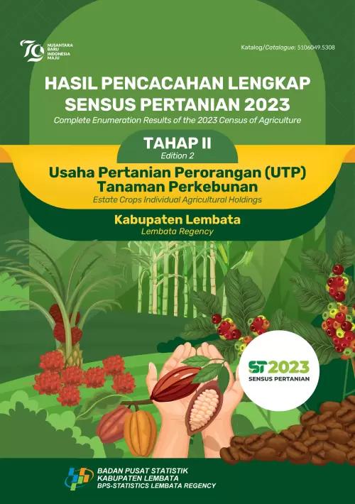 Hasil Pencacahan Lengkap Sensus Pertanian 2023 - Tahap II: Usaha Pertanian Perorangan (UTP) Perkebunan Kabupaten Lembata